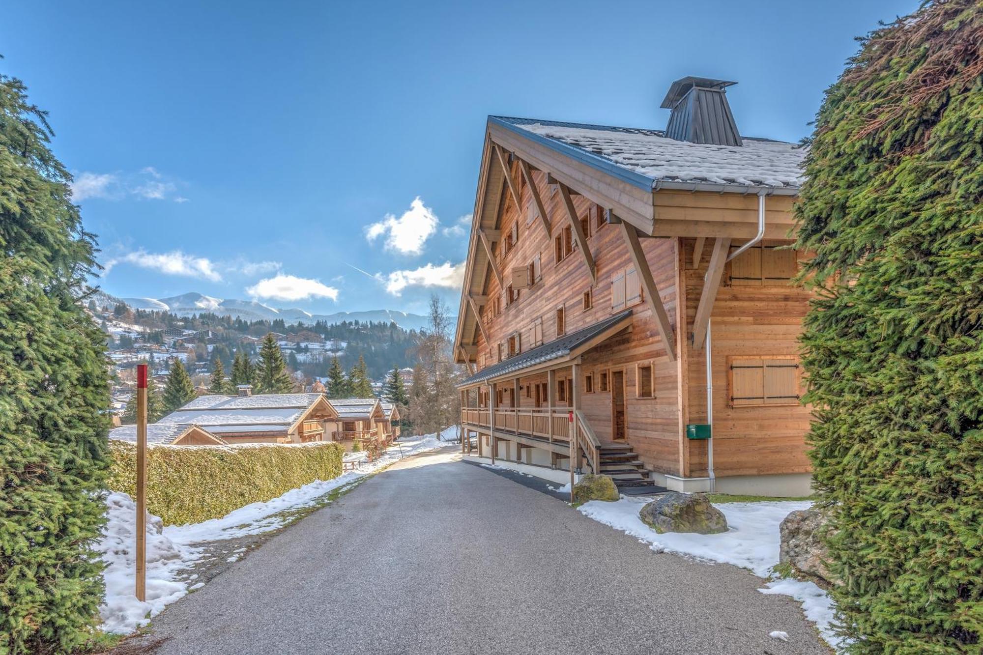 Arboreve - Station De Ski A Pied Vue Montagne Megève Exterior foto